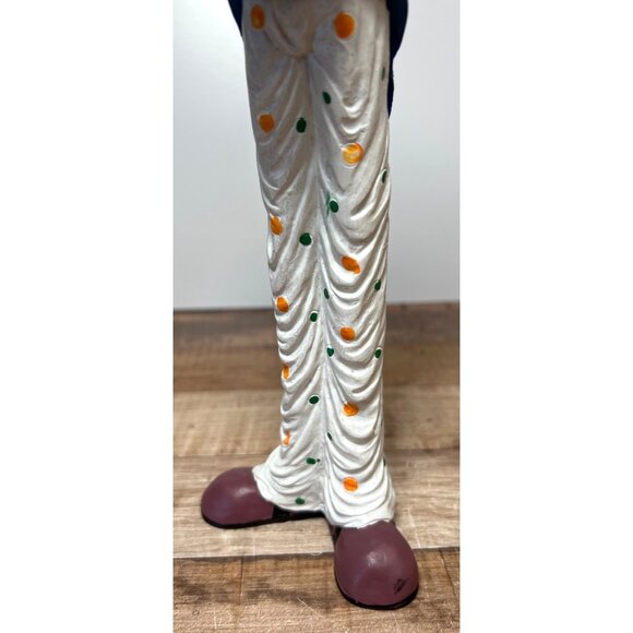 Collectible Circus Clown Figurine With Bird Decorative Statue - Picture 3 of 7